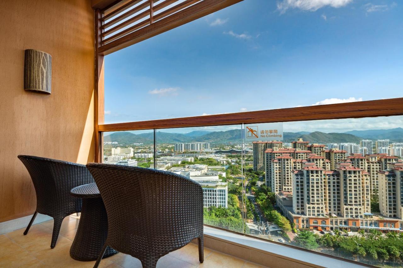 Mangrove Tree Resort World Sanya Bay -Elader Palm Tower Buitenkant foto